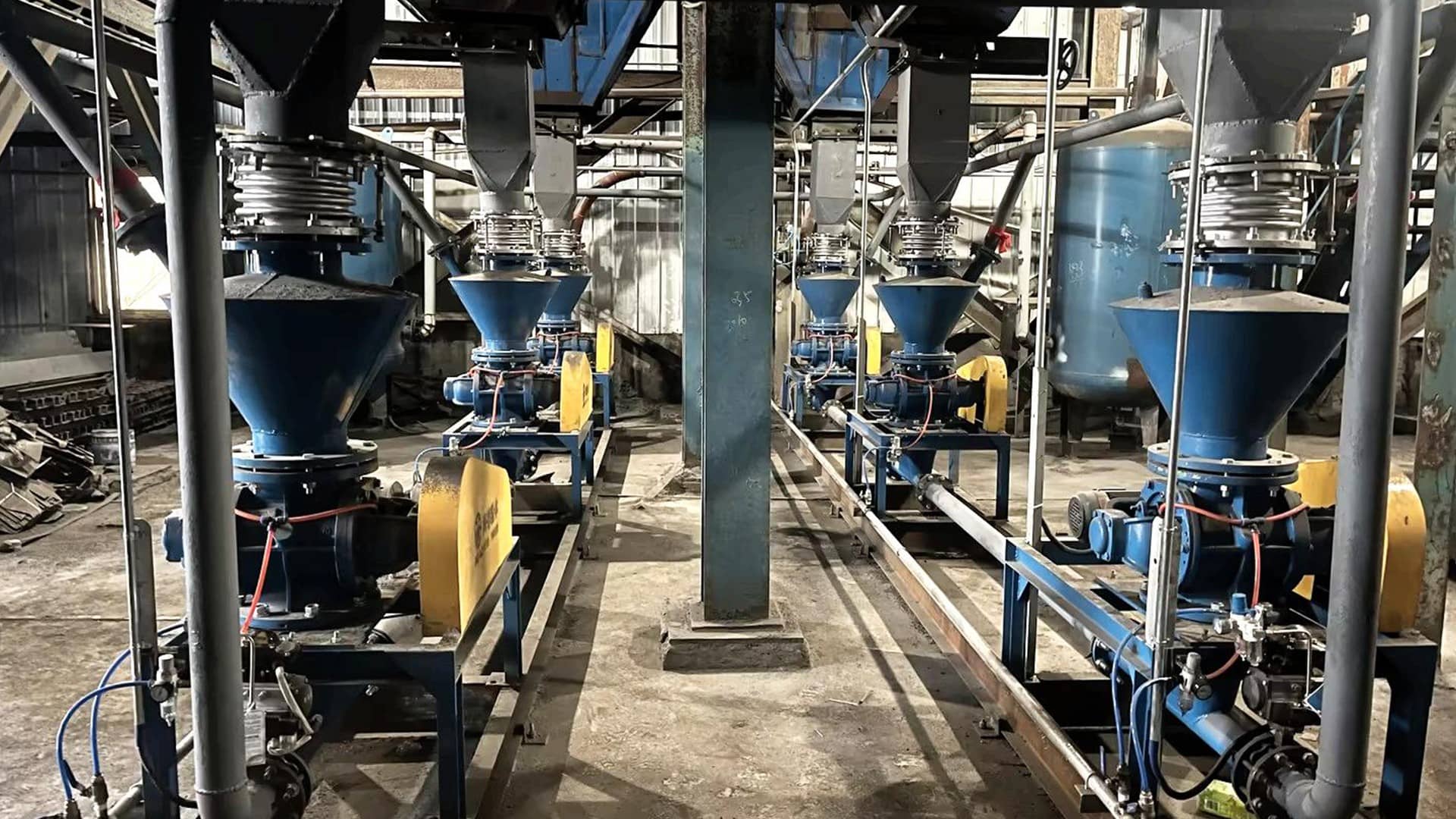 丙烯酸酯橡胶气力输送