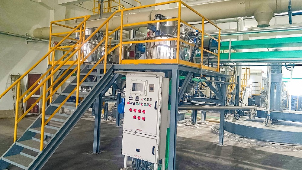 三聚氰胺粉末气力输送