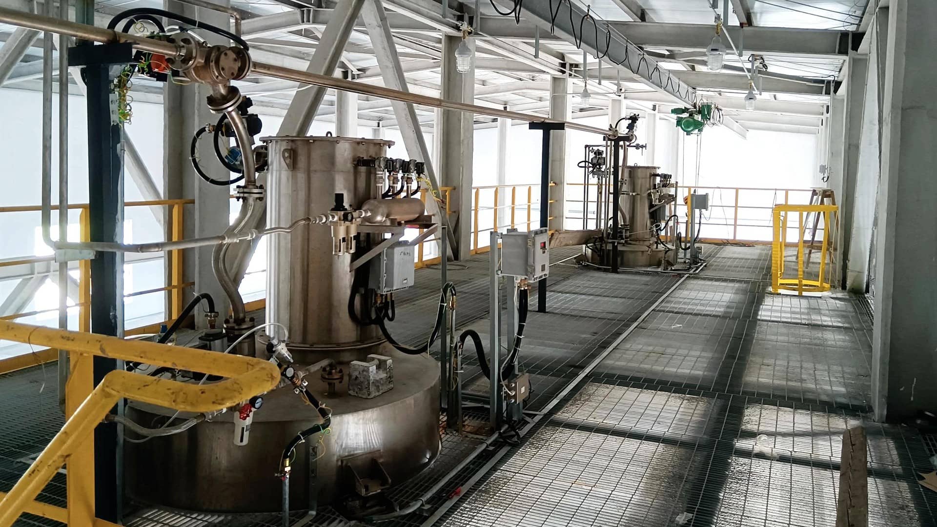 次氯酸钠气力输送