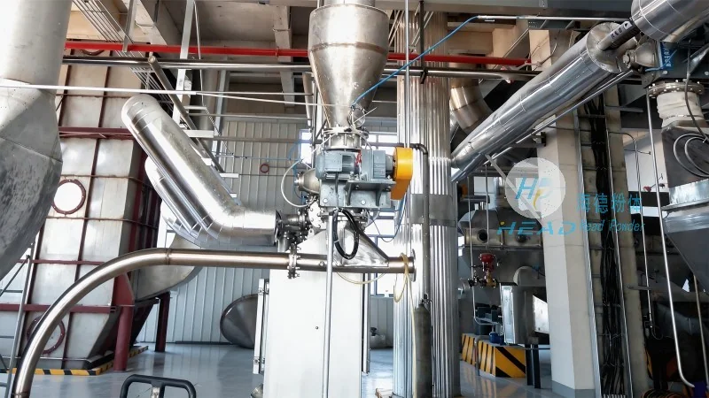 建筑垃圾磨细粉料气力输送方案