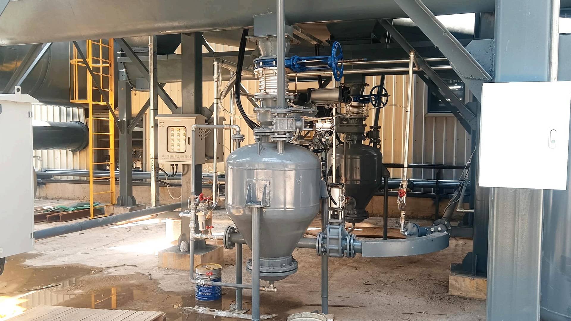 云英石气力输送