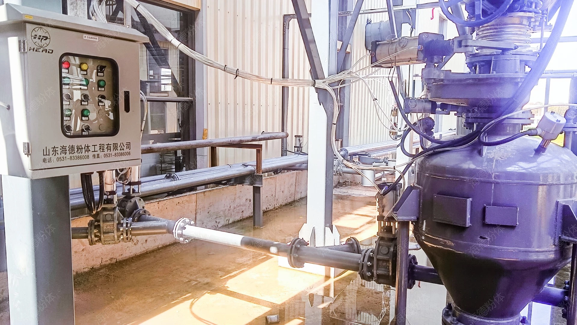 氢氧化钠气力输送案例